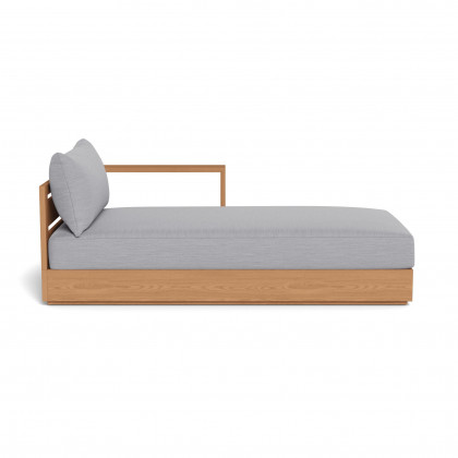 Harbour Hayman Teak Chaise Right