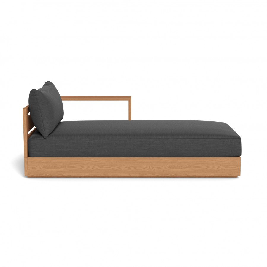 Harbour Hayman Teak Chaise Right