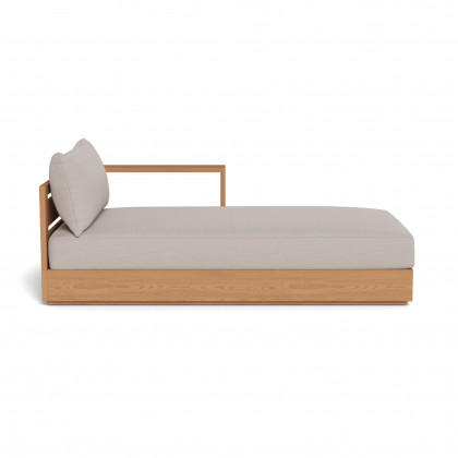 Harbour Hayman Teak Chaise Right
