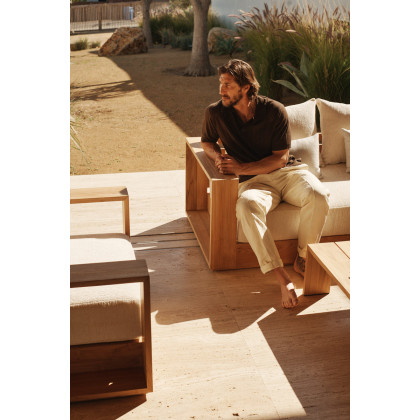 Harbour Hayman Teak Side Table in Teak Natural