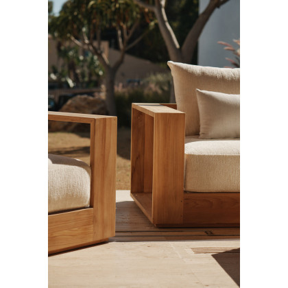 Harbour Hayman Teak Side Table in Teak Natural