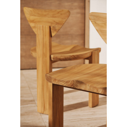 Harbour Lennon Dining Chair in Teak Natural