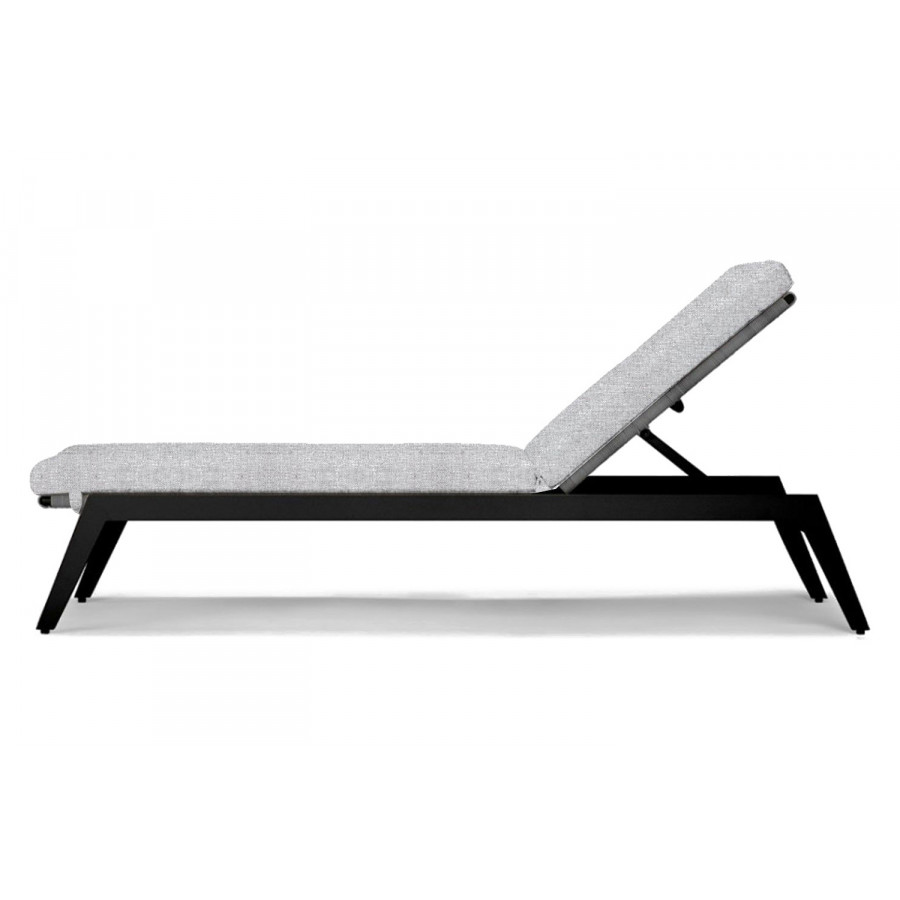 Harbour Loop Sun Lounge - Aluminum Asteroid, Copacabana Sand