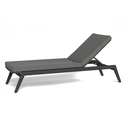 Harbour Loop Sun Lounge - Aluminum Asteroid, Copacabana Sand