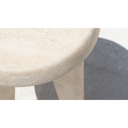 Harbour Lucca Round Coffee Table 47" - Marble Arabescato