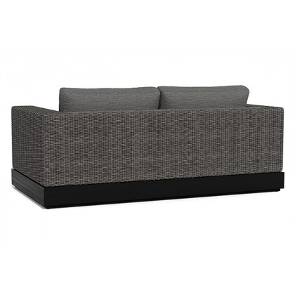 Harbour Malabar 2 Seat Sofa - Teak Natural, Panama Blanco