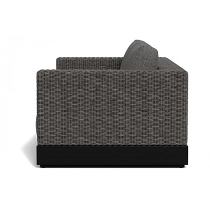 Harbour Malabar 2 Seat Sofa - Teak Natural, Panama Blanco