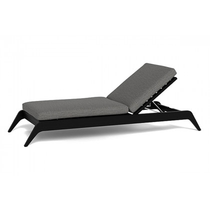 Harbour Mlb Slatted Sun Lounge - Teak Natural, Panama Blanco