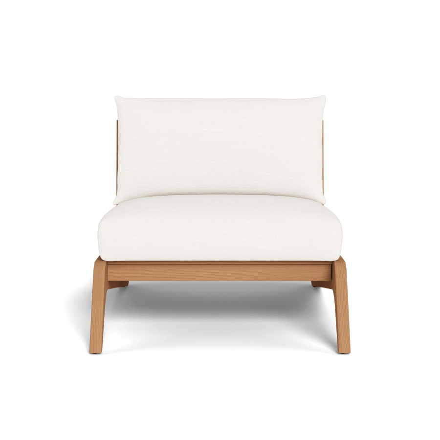 Harbour Mlb Teak Easy Chair - Teak Natural / Panama Blanco