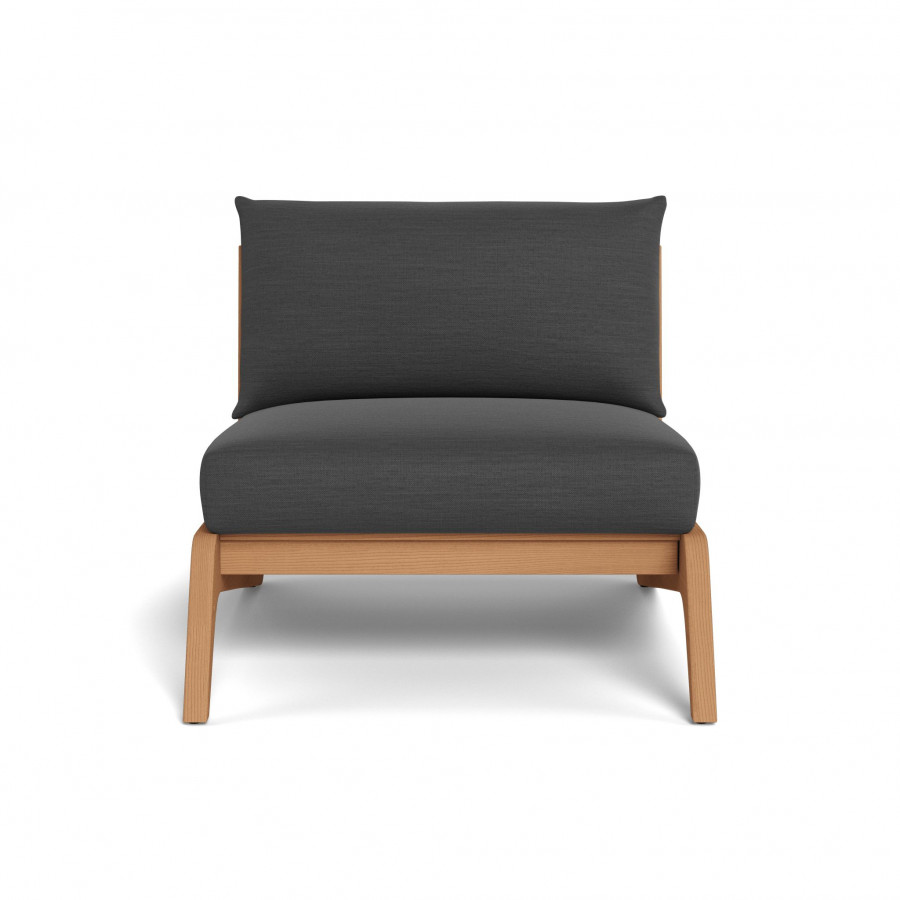 Harbour Mlb Teak Easy Chair - Teak Natural / Panama Grafito