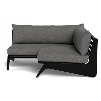 Harbour Mlb Corner - Teak Charcoal, Lisos Piedra