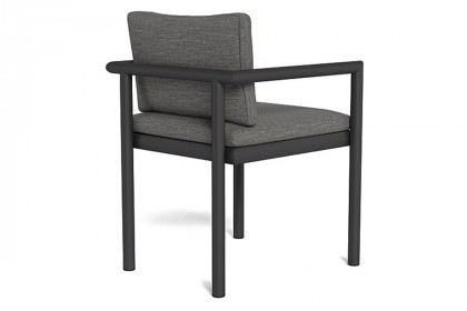 Harbour™ Moab Dining Chair - Aluminum Asteroid / Lisos Piedra