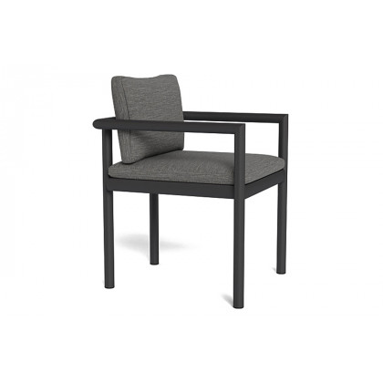 Harbour Moab Dining Chair - Aluminum Bronze, Riviera Stone