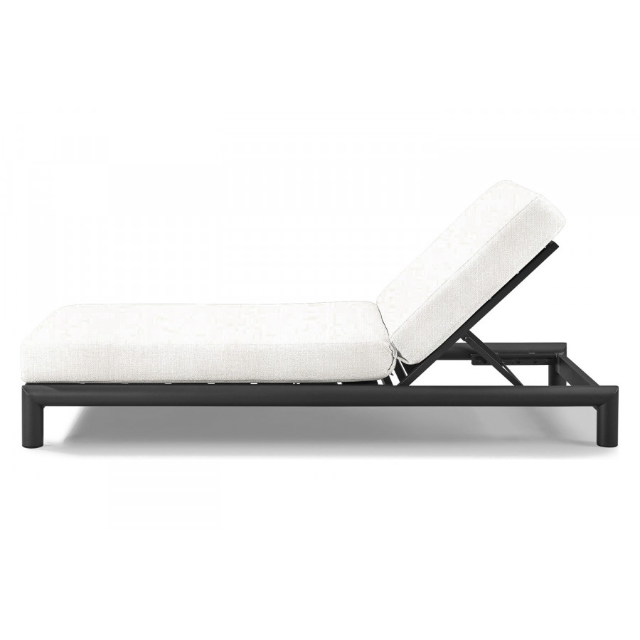 Harbour Moab Sun Lounge - Aluminum Asteroid, Siesta Ivory