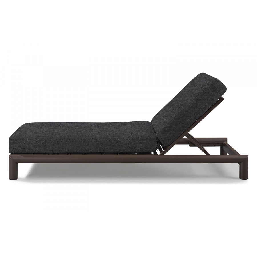 Harbour Moab Sun Lounge - Aluminum Bronze, Lisos Grafito