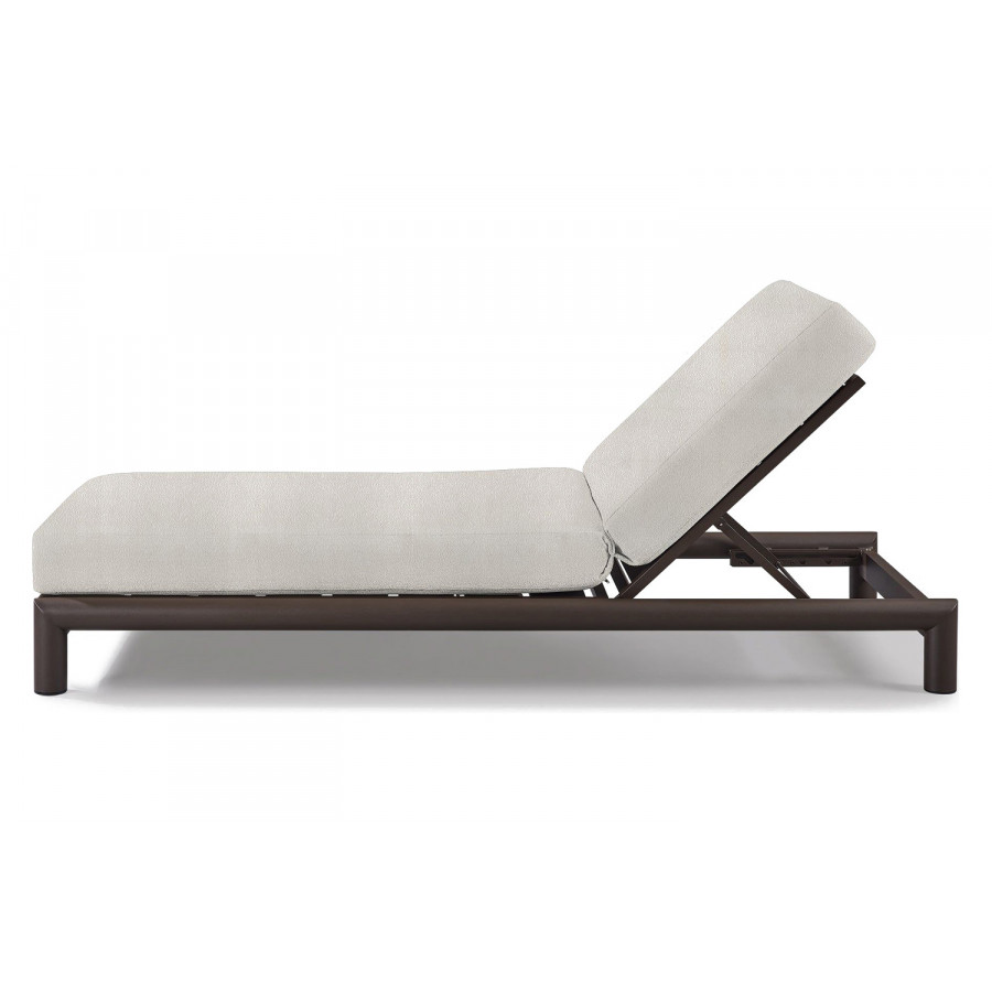 Harbour Moab Sun Lounge - Aluminum Bronze, Riviera Ivory
