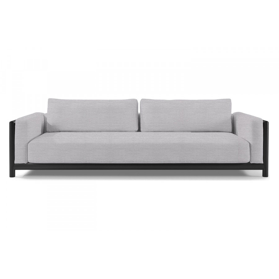 Harbour Moab Sofa 108" - Aluminum Asteroid, Panama Cloud