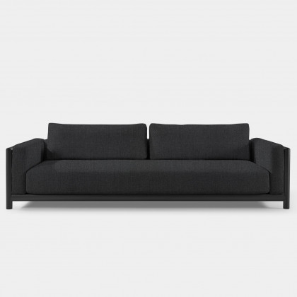 Harbour Moab Sofa 108" - Aluminum Asteroid / Panama Grafito