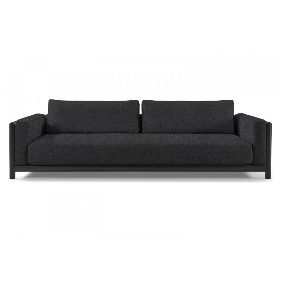 Harbour Moab Sofa 108" - Aluminum Asteroid, Panama Grafito