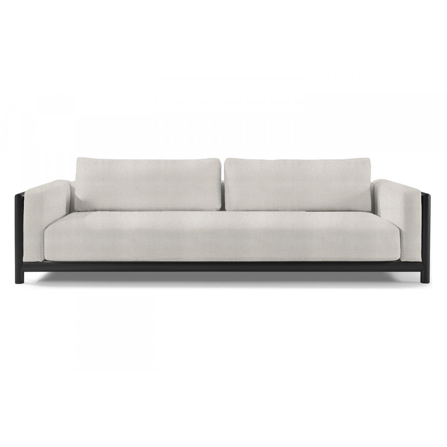 Harbour Moab Sofa 108" - Aluminum Asteroid, Riviera Ivory