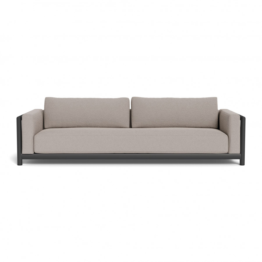 Harbour Moab Sofa 108" - Aluminum Asteroid / Riviera Stone