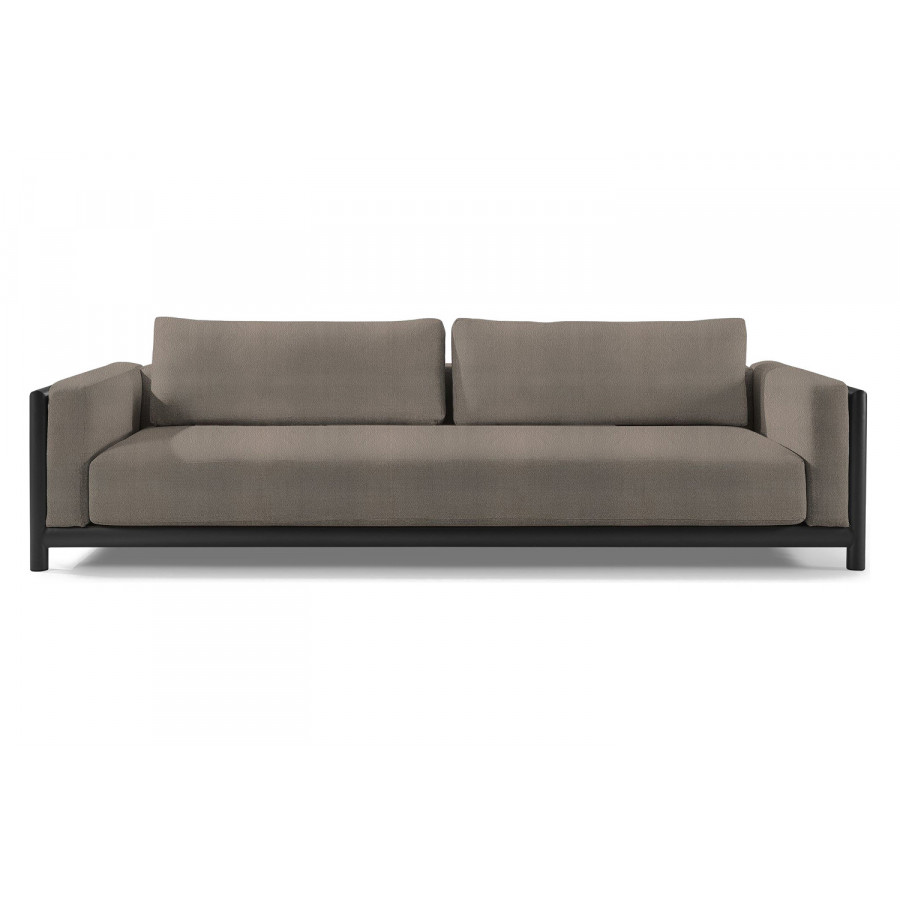 Harbour Moab Sofa 108" - Aluminum Asteroid, Riviera Stone