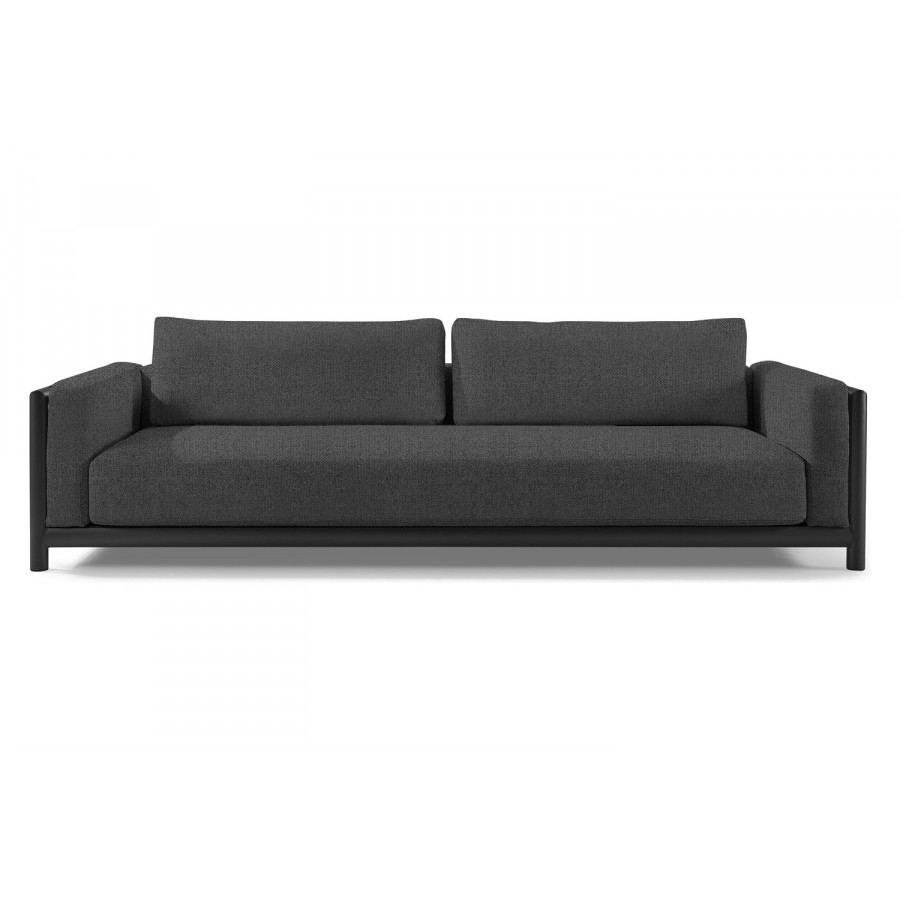 Harbour Moab Sofa 108" - Aluminum Asteroid, Siesta Slate