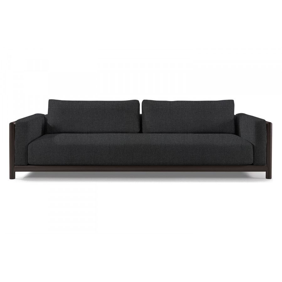 Harbour Moab Sofa 108" - Aluminum Bronze, Panama Grafito
