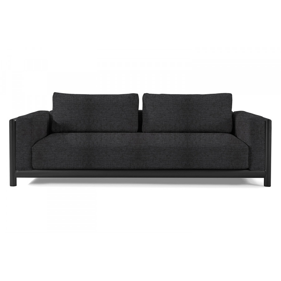 Harbour Moab Sofa 90" - Aluminum Asteroid, Copacabana Midnight