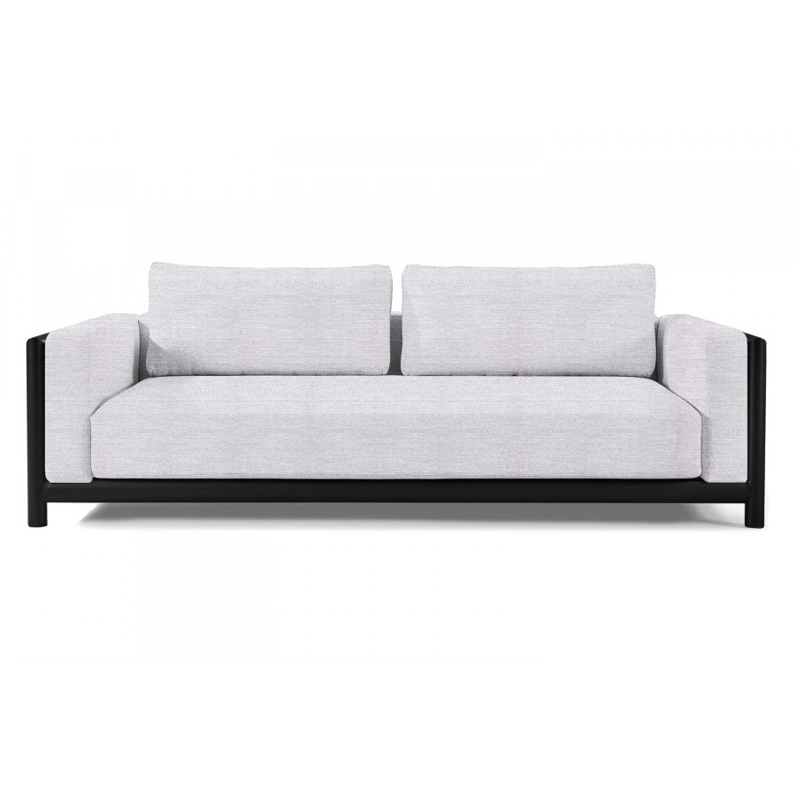 Harbour Moab Sofa 90" - Aluminum Asteroid, Panama Cloud