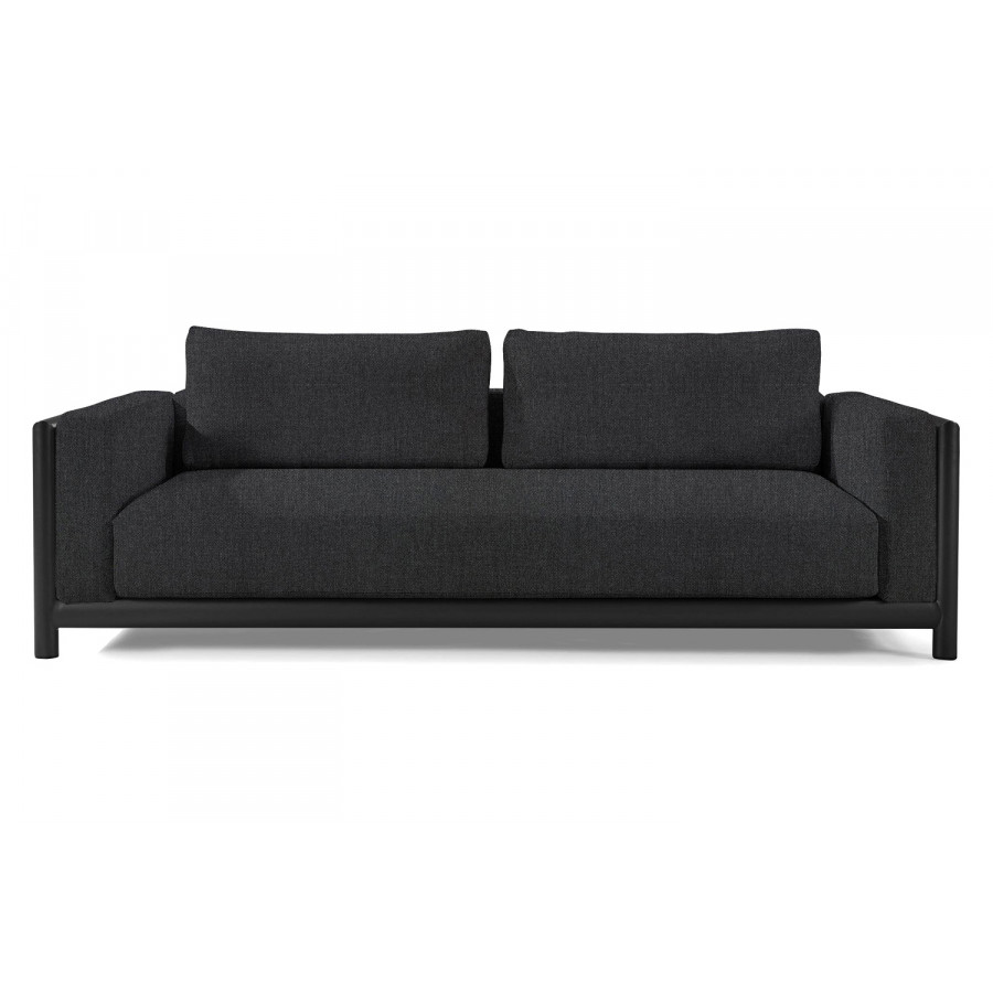 Harbour Moab Sofa 90" - Aluminum Asteroid, Panama Grafito