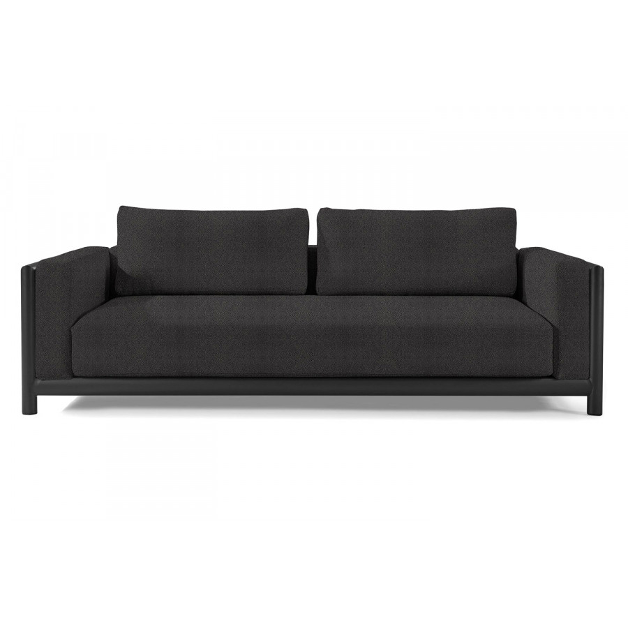 Harbour Moab Sofa 90" - Aluminum Asteroid, Riviera Slate