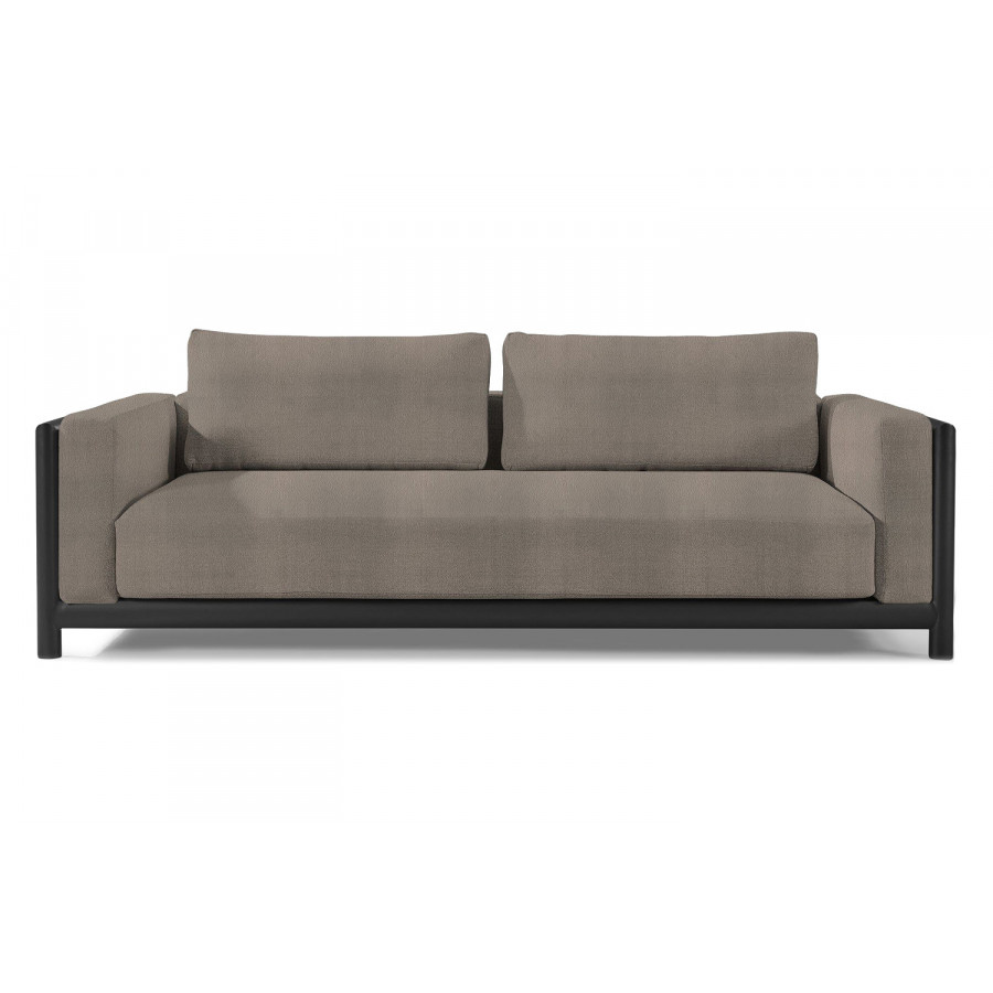 Harbour Moab Sofa 90" - Aluminum Asteroid, Riviera Stone