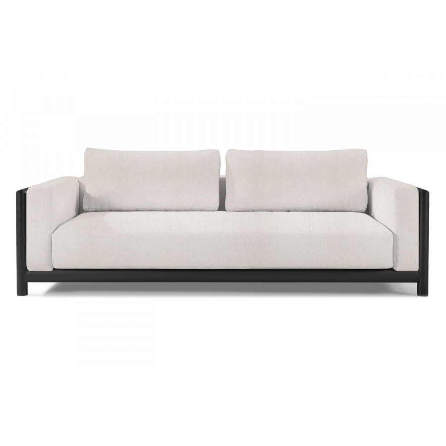 Harbour Moab Sofa 90" - Aluminum Asteroid, Siesta Ivory