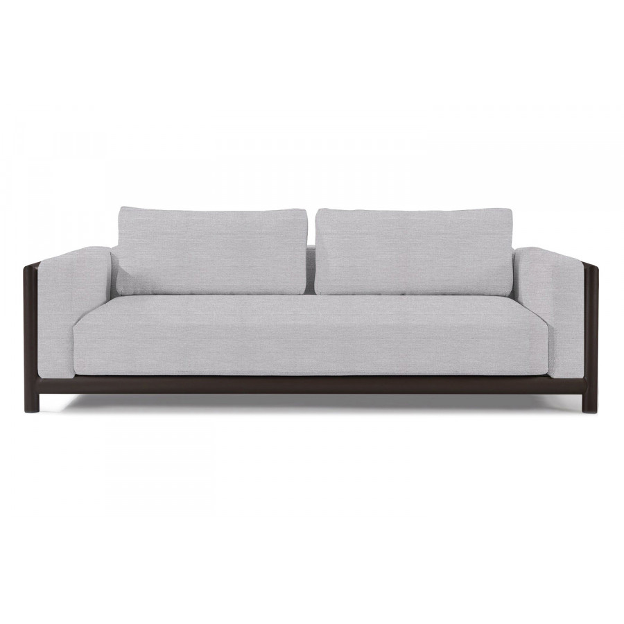 Harbour Moab Sofa 90" - Aluminum Bronze, Panama Cloud