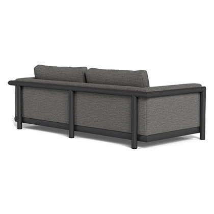 Harbour Moab Sofa 90" - Aluminum Bronze, Panama Cloud