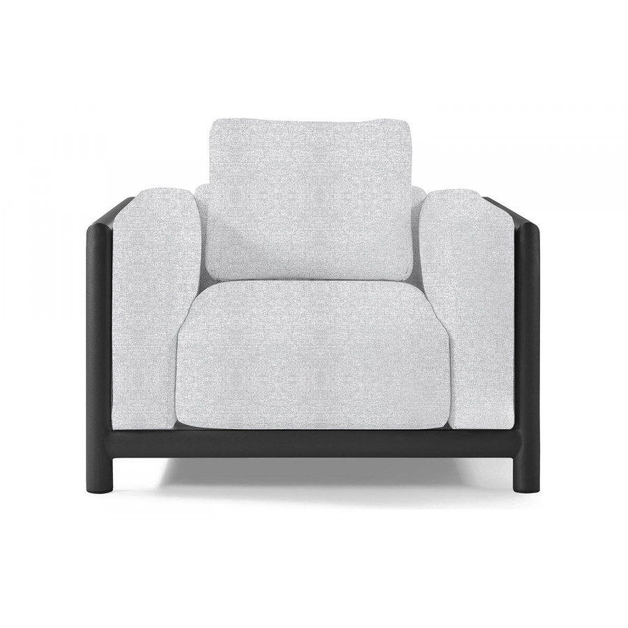 Harbour Moab Lounge Chair - Aluminum Asteroid, Copacabana Sand