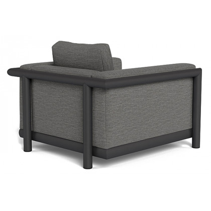 Harbour Moab Lounge Chair - Aluminum Asteroid, Copacabana Sand
