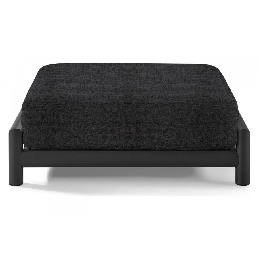 Harbour Moab Ottoman - Aluminum Asteroid, Copacabana Midnight