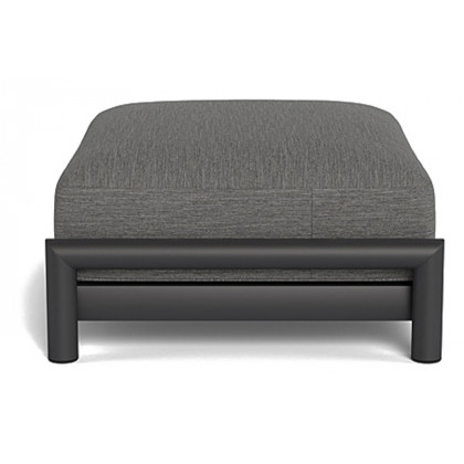 Harbour Moab Ottoman - Aluminum Asteroid, Copacabana Sand