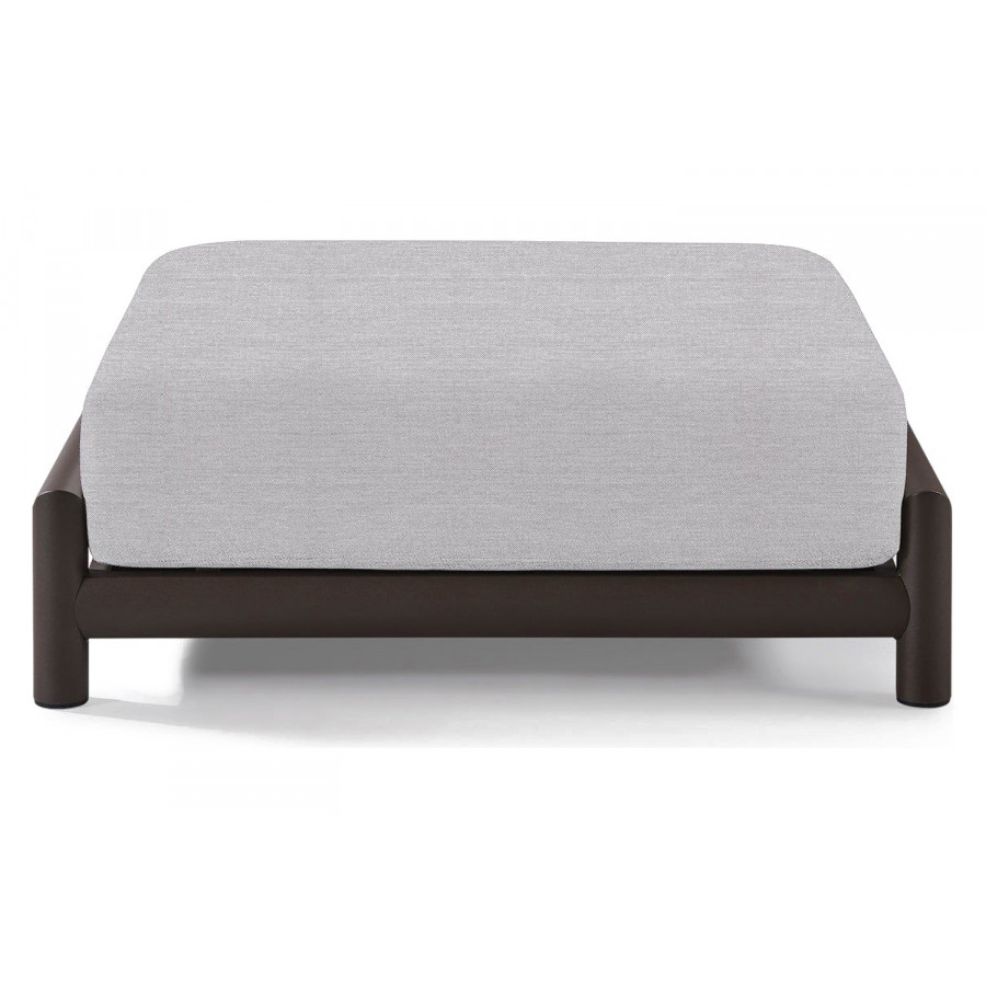 Harbour Moab Ottoman - Aluminum Bronze, Panama Cloud