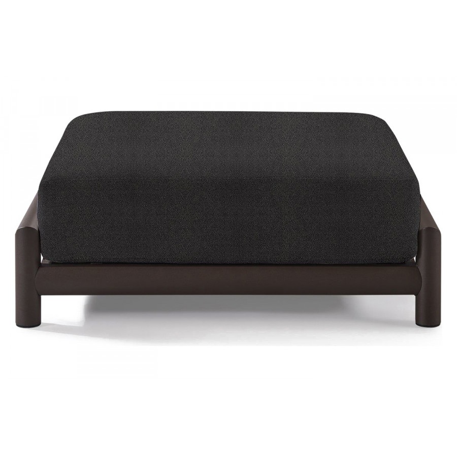 Harbour Moab Ottoman - Aluminum Bronze, Riviera Slate