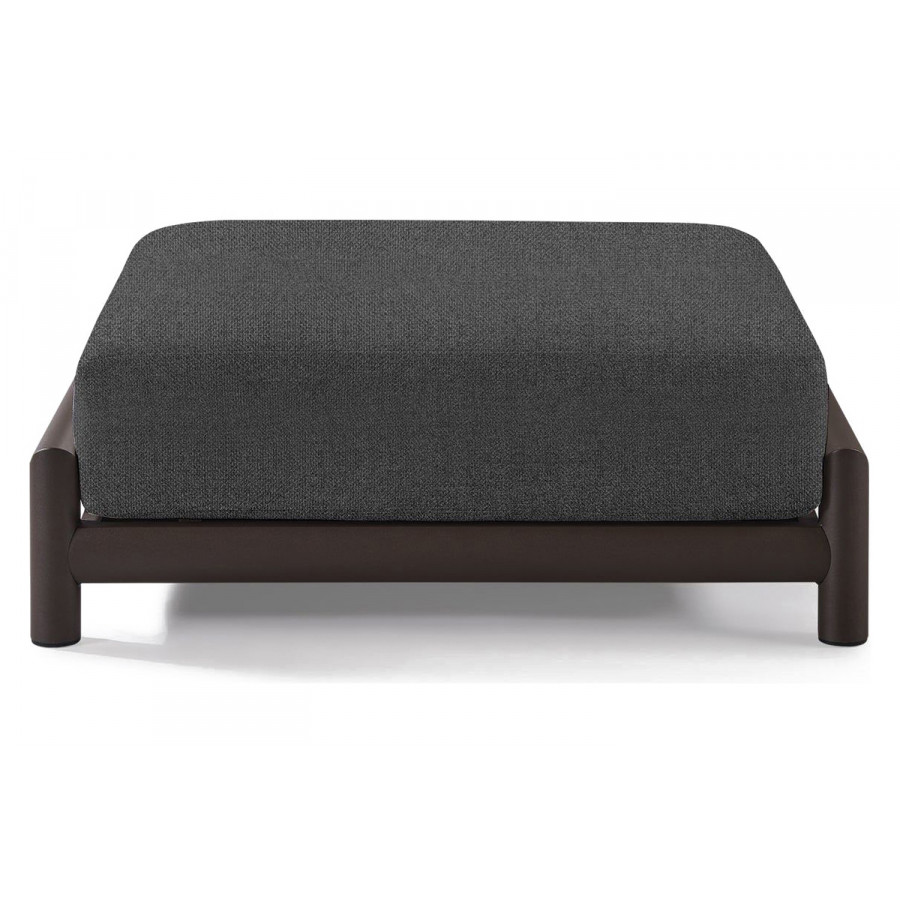 Harbour Moab Ottoman - Aluminum Bronze, Siesta Slate