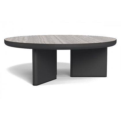 Harbour Moab Round Coffee Table - Aluminum Bronze