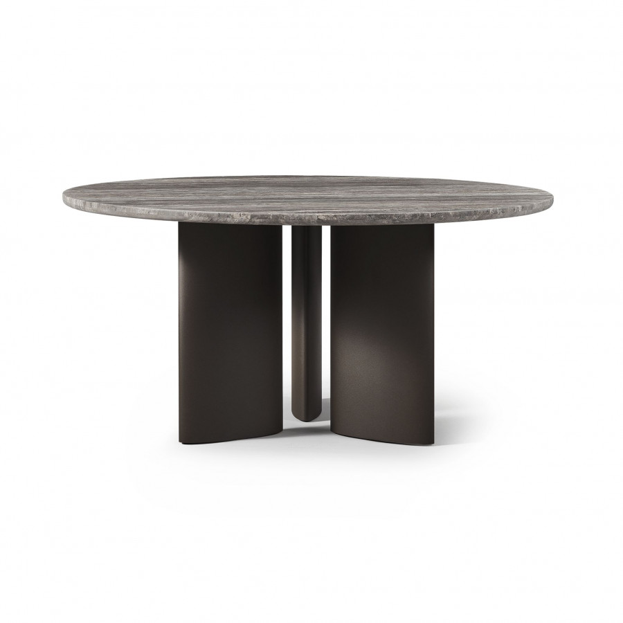 Harbour Newport Aluminum Round Dining Table 60"