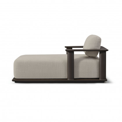 Harbour Newport Aluminum Fixed Chaise
