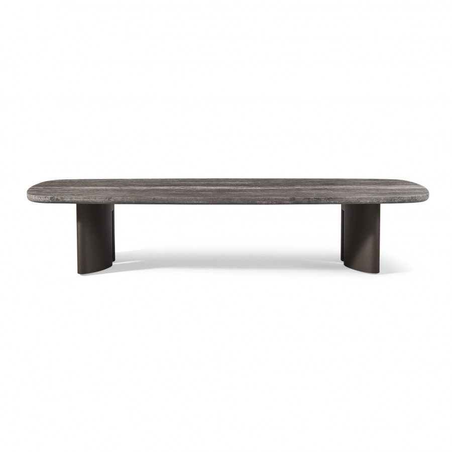 Harbour Newport Aluminum Rectangle Coffee Table 76"