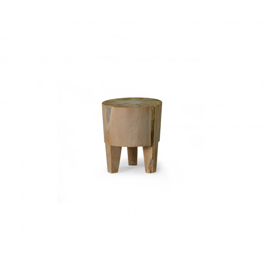 Harbour Noosa Footed Stump 1 in Teak Natural