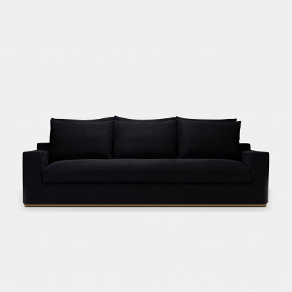 Harbour Ocean 3 Seat Sofa - Harbour Belgian Linen Mushroom
