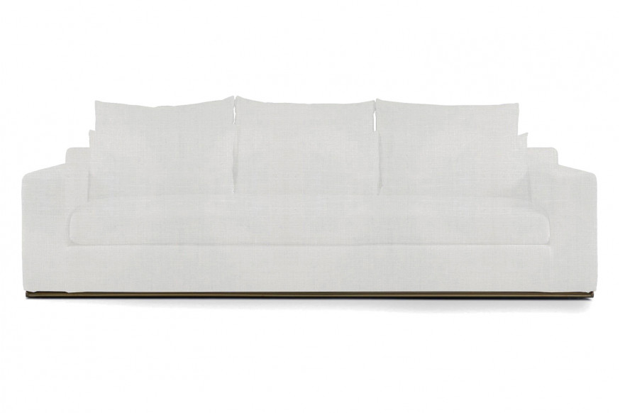 Harbour™ Ocean 3 Seat Sofa - Harbour Belgian Linen White